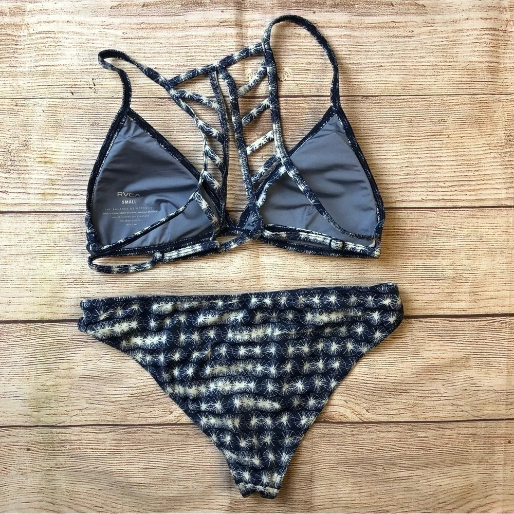 RVCA Blue Pattern‎ Bikini
